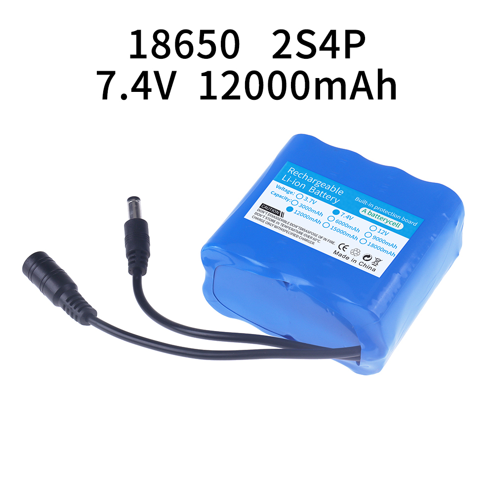 2S4P 18650 Lityum Pil 7.4V 120 - Fish Finder Battery incelemesi ve fiyatı